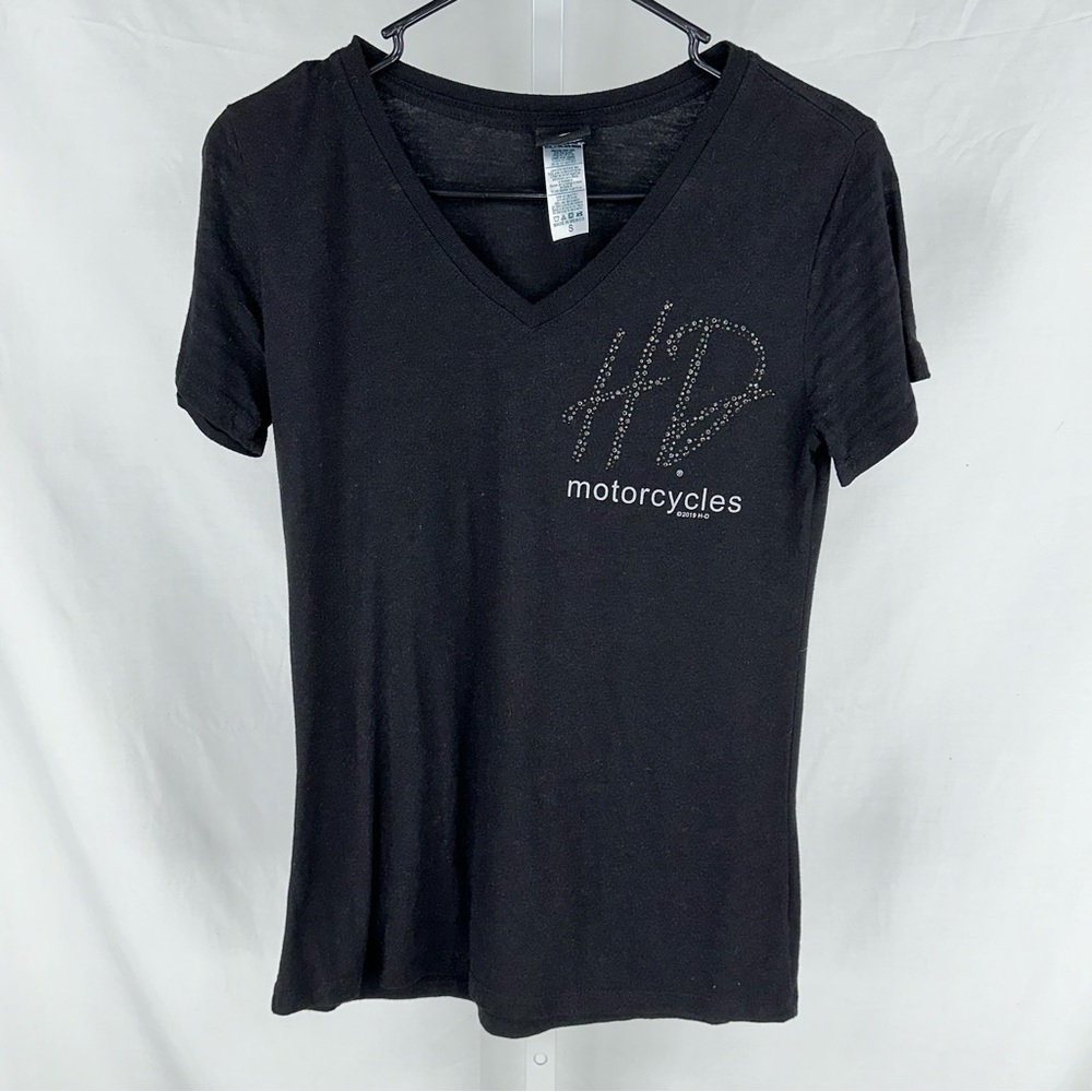 Harley Davidson Women’s Black Tallahassee T Shirt Size S